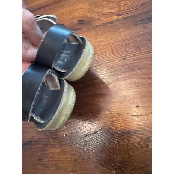 Sun-San Surfer Sandals Navy Blue Summer Fun, Beachy Shoes Size 8 - Picture 7 of 10